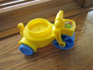 Fisher Price Little People City Town Park School yellow tricycle bike