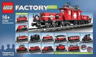 LEGO 10183 Hobby Trains   Building Your Way Build 30+ Models RARE NEW