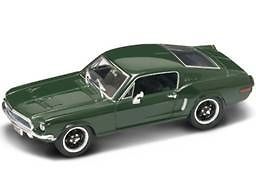 1968 FORD MUSTANG GT GREEN 1/43 STEVE MQUEEN BULLITT