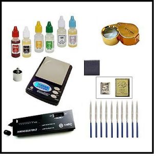 Gold Acid Testing Kit + Electronic Diamond Tester Checker + Digital