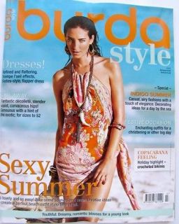 New Burda Style Magazine   Uncut Patterns   07/2012 English