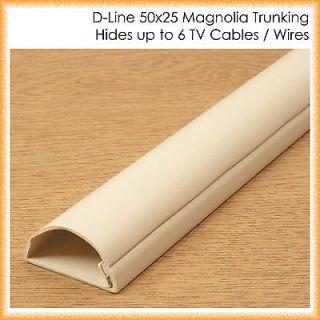 Line Magnolia 50x25mm Cable Conduit to hide tv wires