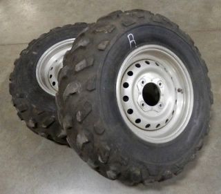 Kawasaki Brute Force 750 Rear Wheels Tires 650 Grizzly KingQuad