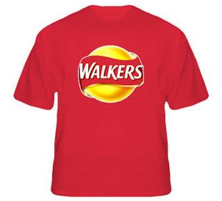 Walker Crisps Potato Chips United Kingdom T Shirt
