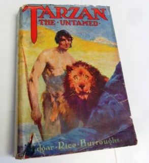 Tarzan The Untamed Edgar Rice Burroughs 1920 Hard Book