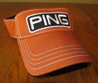 PING GOLF Visor Cap Hat Adjustable AWESOME Great Color