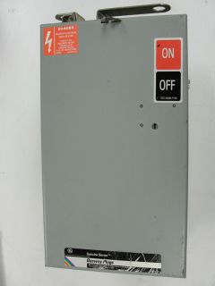 Used GE Buss Plug, SL463RGR, 100A, 600V, 3phase, 4wire/ground