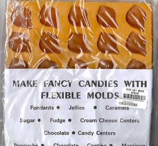 NEW CALLA LILY YELLOW RUBBER FLEXIBLE MOLD MAKE FANCY CANDIES CANDY