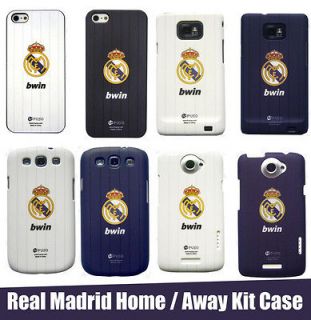 Real Madrid 2013 Home/Away Kit Case for iPhone 4S/5, HTC One X, Galaxy