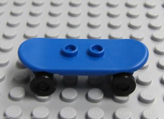 NEW Lego City Minifig BLUE SKATEBOARD  Boy/Girl Minifigure Skate Board