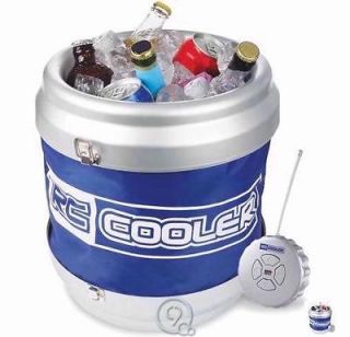 RC Cooler Remote Controlled Rolling Can Drink Cooler Chest 12 Cans