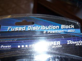 62200 DIRECTED AUDIO 2 POSITION AGU FUSED DISTRIBUTION BLOCK ORION PPI
