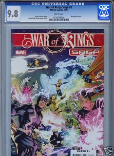 War of Kings Saga #1___CGC 9.8