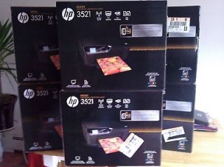 IN BOX HP Deskjet 3521 Wireless Color Printer / Copier/SCANNER CX058A