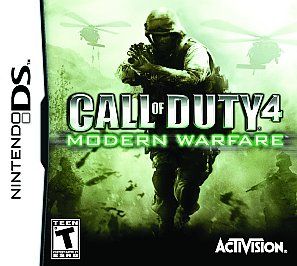 Call of Duty 4 Modern Warfare, Good Nintendo DS Video Games