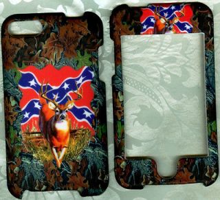 Camo Rebel deer Hard Case skin Cover for Apple iPod Touch 2nd 3rd