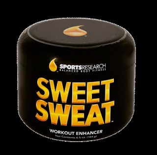 Sports Research SWEET SWEAT 6.5 oz Jar Workout Enhancer, Sweet Sweat
