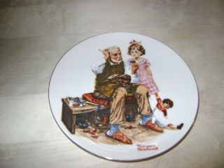 rare norman rockwell plates in Norman Rockwell