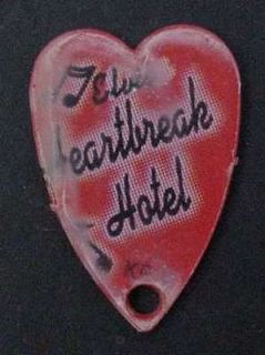 Newly listed Elvis Pinball Heartbreak Hotel Plastic Key Chain Mint