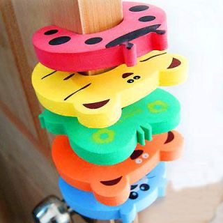 5PCS Baby Child Safety Door Stop Finger Pinch Protector