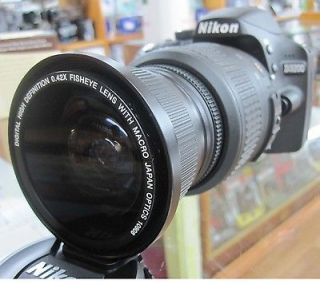 Wide Angle fisheye Macro lens Hood for Nikon d5100 d3100 d5000 d3000