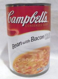 Campbells Bean With Bacon Condensed Soup 11.5oz 3 Cans