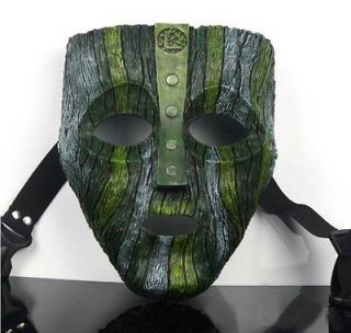 high grade Resin The Mask Loki Mask Prop Replica Memorabilia Green