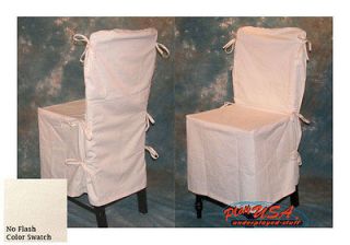 Natural / Cream POTTERY BARN Dining Chair SLIPCOVERS