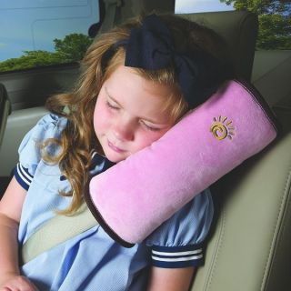 Baby Child Toddler Car Seat Belt Pillow Strap Cover Pink New