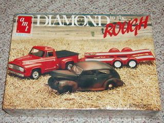 in the ROUGH 53 FORD PICKUP   40 FORD W/CAR TRAILER SEALED KIT