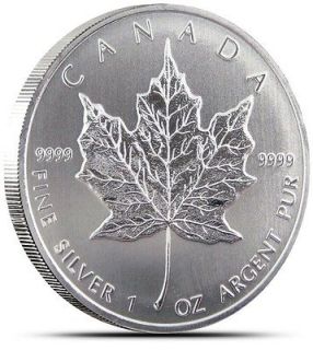 Newly listed NEW 2013 1 oz Canadian Silver Maple Leaf Coin   One Troy