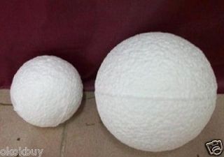 2pcs DYLITE Foam 30cm   60cm 12 23.5 white Ball Craft Project 4size