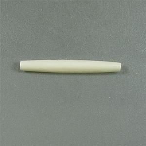HairBonePipes Oval Ivory 2 10pk hair bone pipe beads