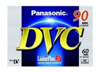 Panasonic Mini DV Digital Video Camera Camcorder Tape Cassette 60min x