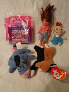 Toys McD 4 Eeyore Chip the Cat I Carly Frame 5 Kid Core Doll 4 Baby