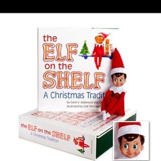 The Elf on the Shelf Boy Elf Light Skin a Christmas Tradition New in