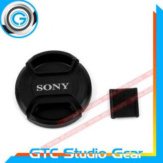 55mm Snap On Cap Hot shoe Cover for Camera Sony Lens US