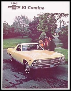 1969 Chevy Chevrolet El Camino Sales Brochure SS396