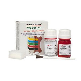 Tarrago Leather Color Dye Kit with Preparer Canvas Imitiation (Colors