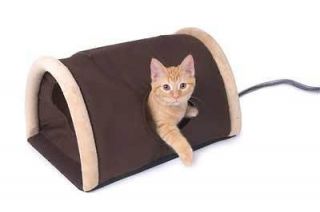 KITTY CAMPER Heated Cat Bed Pet In/Outdoor Shelter