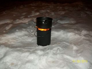 Wood Gas woodgas camp stove XL 8x capacity of other stoves rocket
