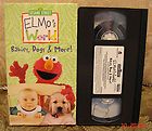 Sesame Street Elmos World Babies, Dogs & More Vhs Video MINT LN