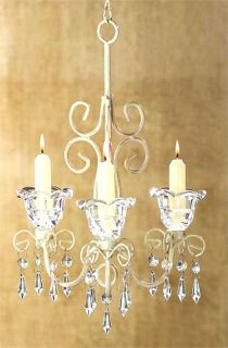 FRENCH PROVINCIAL SHABBY ELEGANCE TAPER CANDLE CHANDELIER**NI B