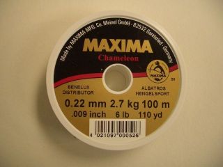 Maxima 100m Fishing Line Spool Carp Coarse Match Fishing Any Weight