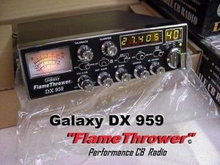 GALAXY DX959 FLAME THROWER Edition HIGH PERFORMANCE SSB/AM CB RADIO