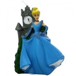 Cinderella Party Cake CANDLE Topper Decoration Birthday Kit Top Castle