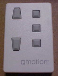 New QMotion Motorized Window Shade Wall Station Remote HRH WS02