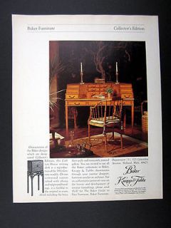 Furniture Collectors Edition Carlton House Desk 1979 Ad advertisement