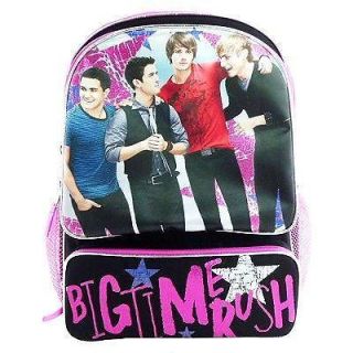 Disney Big Time Rush Boy Band Kendall James Carlos Logan 16 Backpack