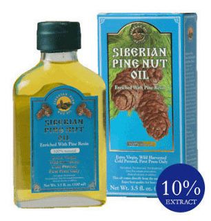 Ringing Cedars Siberian Pine Nut Oil With 10% Resin 100ml / 3.5 fl